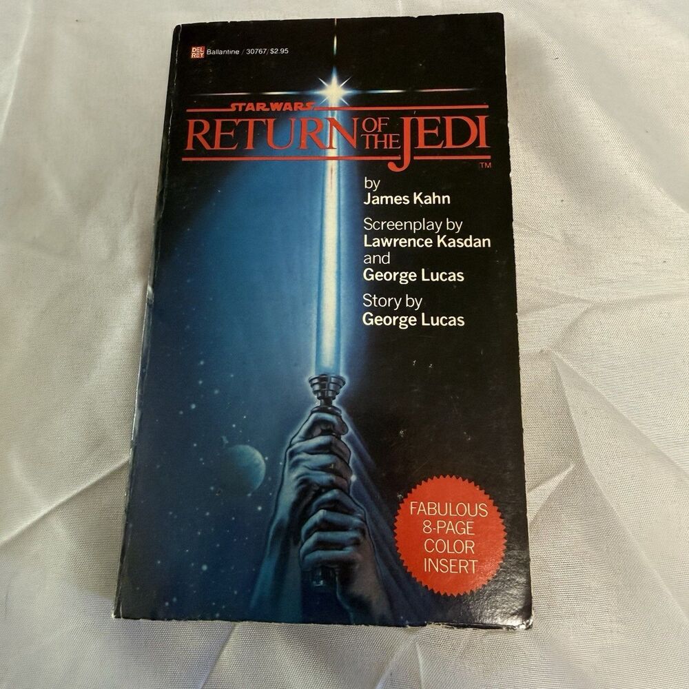 STAR WARS Return of the Jedi Paperback James Khan 1st edition 8th Printing 1983.